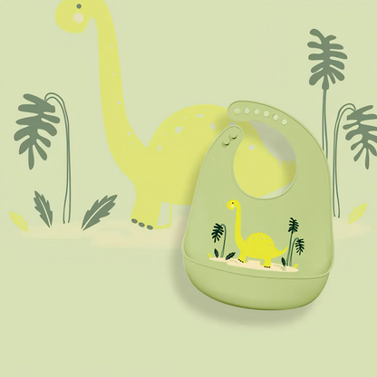 Vízálló szilikon előke – babák etetéséhez