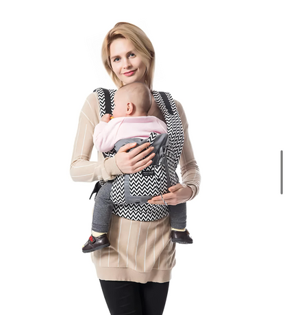 Kompakt, minden évszakban használható babahordozó tárolótáskával