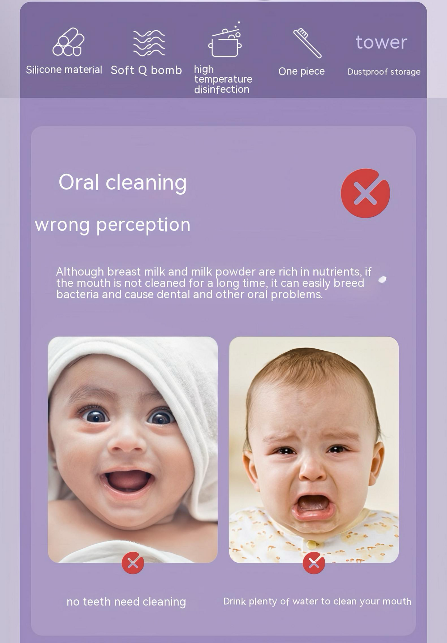 Szájhigiéniai készlet babáknak